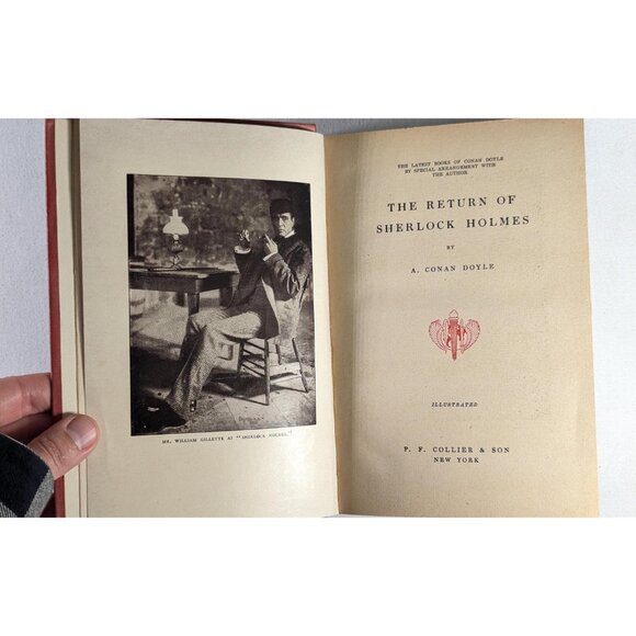 1905 A Conan Doyle The Return of Sherlock Holmes 1st Edition Hardcover fiction - Picture 2 of 10